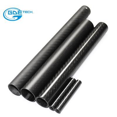 Chine tube 1500mm 1800mm 2000mm de fibre de carbone à vendre