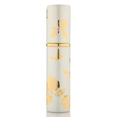 China Luxury Empty Aluminum Personal Care Chinese Style Atomizer 10ml Perfume Spray Bottle for sale