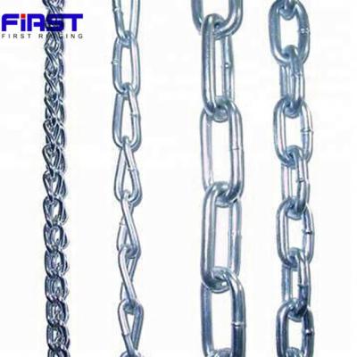 China US Wholesale Custom High Quality Lifting Chain Hoist Type Welded Stainless Steel Link Chain for sale