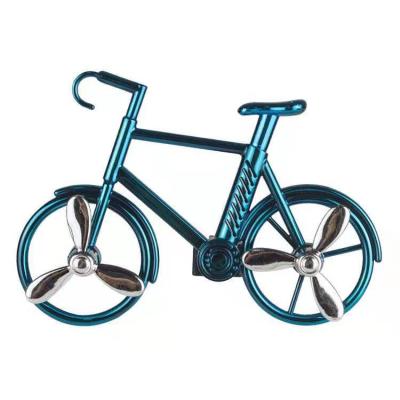 China Fancy Auto Fragrance Duct Aromatherapy Car Decoration Supplies Creative Aroma Light Fragrance Bicycle Decoration Fan for sale
