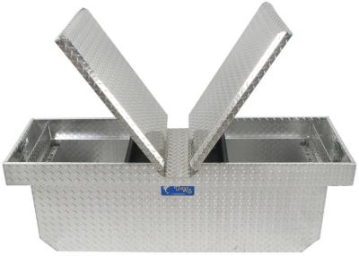 China High quality Single Lid Aluminum Crossover Truck Tool Boxes for sale
