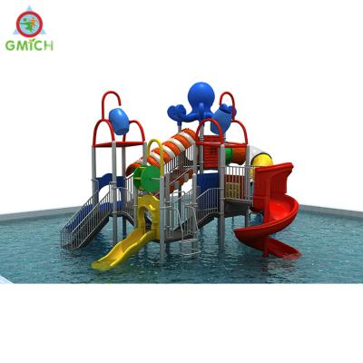 China Plastic Water Park Pool Slides Commercial Aqua Parks for sale