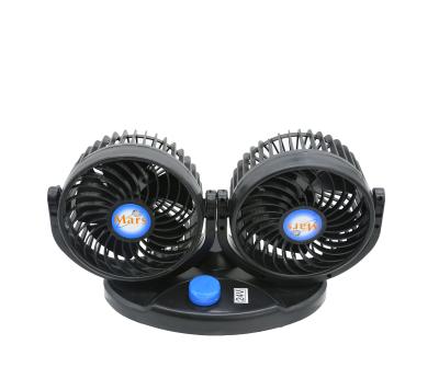 China 2021 New Mini Air Fan USB Fan 3 Summer Speed LED Car Cooling Fan Powered Car Vehicle for sale