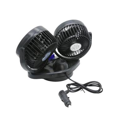 China Car Small LED High Speed Auto Cool Window Air Cooler Car Fan Custom Made For Car for sale