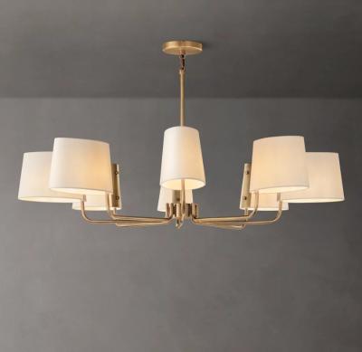 China Vintage Rustic Antique Farmhouse Chandelier With E12 / Candelabra Bulb Base for sale