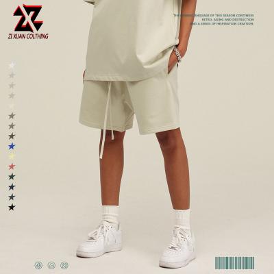 China Breathable High quality 380G 100% cotton heavy man's street loose casual shorts for man for sale