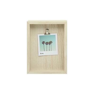 China Wedding Home Decor Jinn Home Design Wooden Birthday Gift Clip View For Picture Display Shadow Box -13*18cm for sale