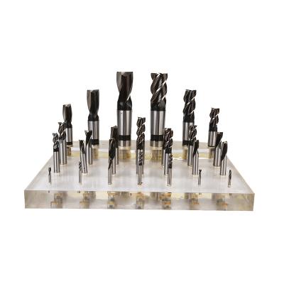 China High Speed Steel Square Corner Flat Radius Solid Carbide End Mill Bits Manufacturer for sale