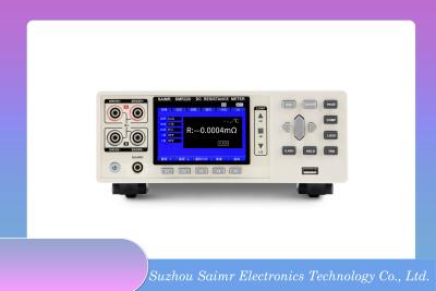 중국 SMR220 DC 저항 검사기 측정 범위 0.01μΩ 3.3MΩ -10C -60C 판매용