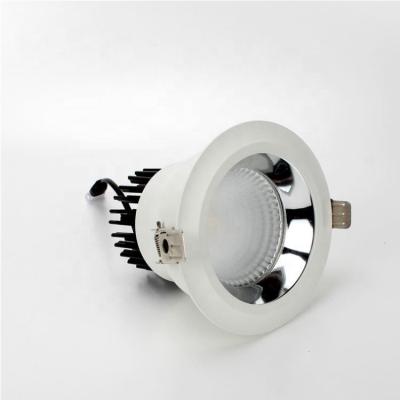 China Hot Selling Anti-Glare Hotel Supermarket Aluminum Desktop 12 20 30 35 40 Watts Led Downlight For Free Warm White Dazzle for sale
