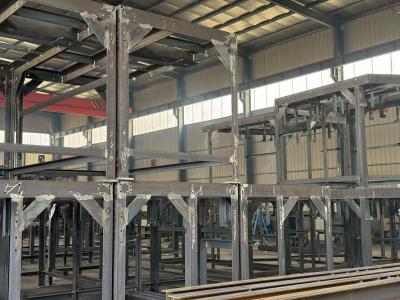 China Customized Steel Structure Platform for Supporting Electrical Cabinet On Bottom Of Wind Tower Hot Dip Galvanized for sale