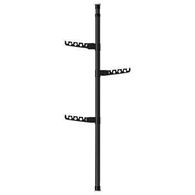 Китай Modern Hooks And White Foldable Wall Organization Coat Rack With 3 Wings Punch Free Metal Drying Tree Shaped Bag Hanging ChildrenWall Ho продается