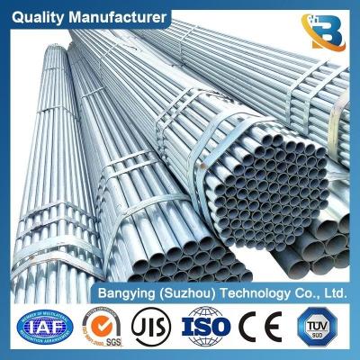 Chine Forme de section ronde en acier galvanisé enduit de zinc à chaud pour matériaux de construction à vendre