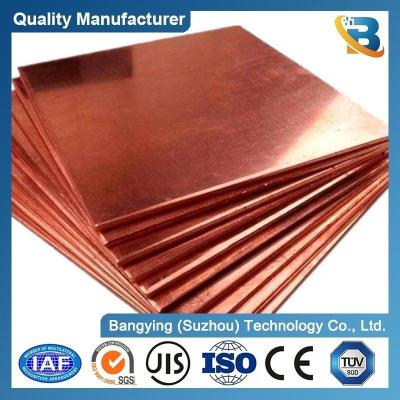 China Oferece Large Stock C11000 Placa de cobre com 99,9% de pureza e padrão ASTM à venda