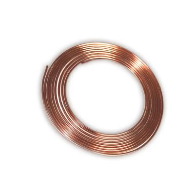China C11000 C10200 C12000 C12200 Round Oval Copper Pipe For Air Conditioner for sale