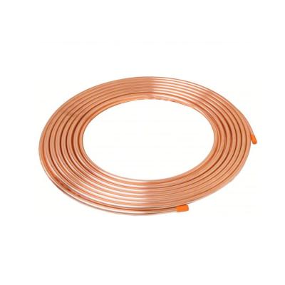 China ASTM AISI Standard C1100 C1020 C10100 C11000 C12200 15mm 20mm 25mm Round Insulated Copper Pipe for sale