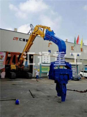 Cina Q345 escavatore Vibratory Pile Hammer per il progetto di perforazione di Pilling in vendita