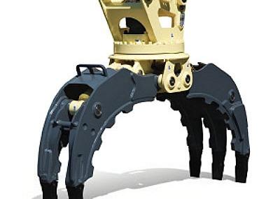 China Máquina escavadora Rotating Grapple de PC PC312 para a madeira de Grabing à venda