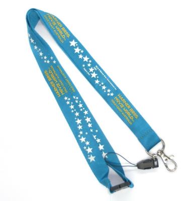 China Silk Screen Colorful Logo 100% Nylon Neck Strap, Safety Breakaway Lanyards for sale