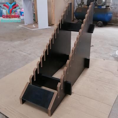 China Durable Sample Floor Tile Waterfall Display Racks Wholesale for sale