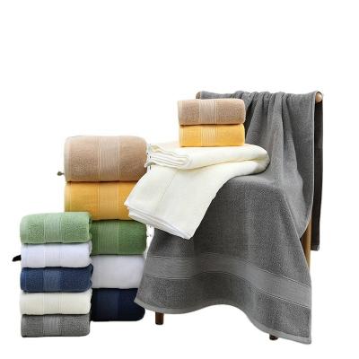 China Child-Proof home textiles Towel Sets For Adult serviette bath towel sets Hotel supplies for sale