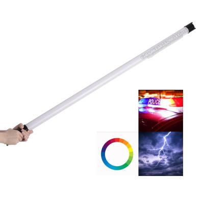 Κίνα DMX 4ft των οδηγήσεων RGB τηλεοπτικό σωλήνων φωτογραφικό ελαφρύ ραβδί 360 μπαταριών φω'των επανακαταλογηστέο χρώματα προς πώληση