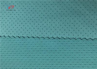Chine Spandex élastique bleu du polyester 5% du tissu de maille de sports 95% pour des vêtements de sport à vendre