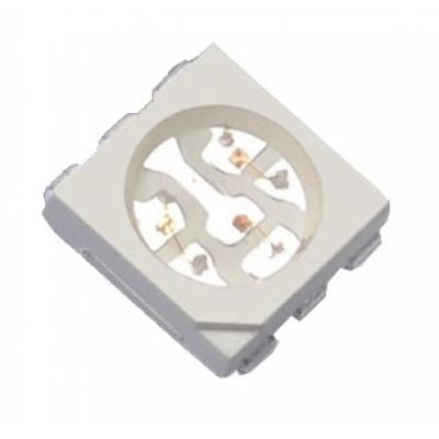 China Clear Lens Full Color 5050 RGB SMD LED Diode Chip Ultra Bright GRB Pin Setup for sale