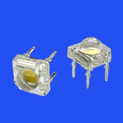 China F5 Convex Lens Piranha LED Bulb 60deg Nature White Color Integrated Zener 5mm LED For Railway for sale