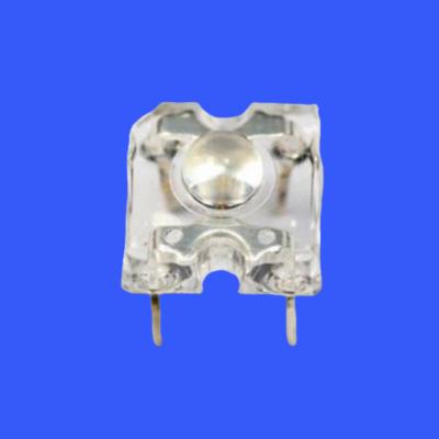 China F5 0.5W Yellow Color Super Flux Piranha LED Integrated Zener Clear Lens 80deg 5mm LED For Warning and Arrow Lights for sale