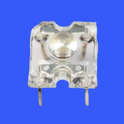 China 0.5W Amber Color Super Flux Piranha LED Integrated Zener Chip Protection 80deg 5mm LED For Warning and Arrow Lights for sale
