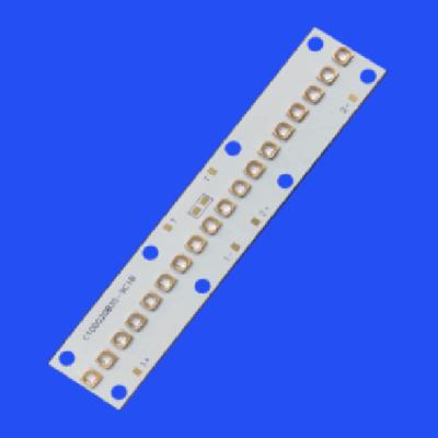 China 100*20mm 10020 365nm 30-50W 30deg 60deg UVA LED Array Module For Fluorescence Detection for sale