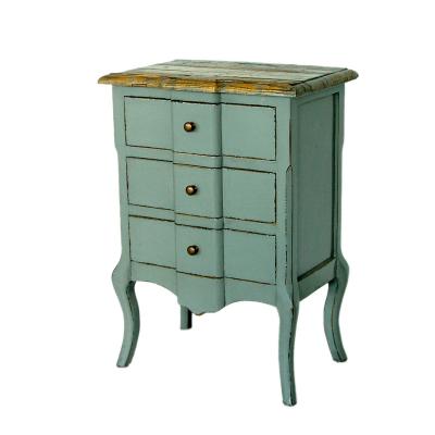 China Assembly Home Furniture Bedroom Furniture French Style Night Stand Beside Table With Drawer for sale