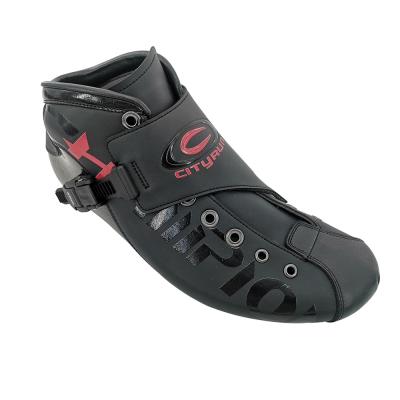 China Cityrun Skates New Professional Integrated Roller Sagittated Boot 2020 Cityrun Speed Derby Racing Skates Boot for sale