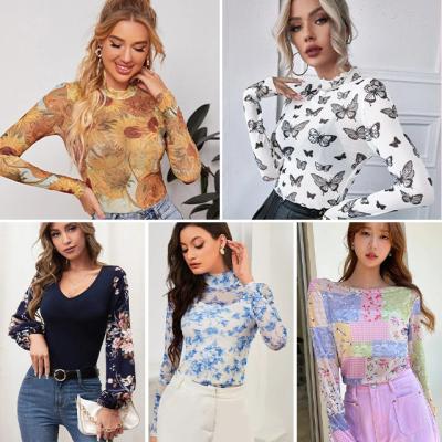 China 2023 new style clothing mixed inventory wholesale breathable various styles for sale