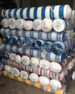 China Wholesale Waterproof Striped And Plain Color Tent Fabric Umbrella Tent Fabric for sale