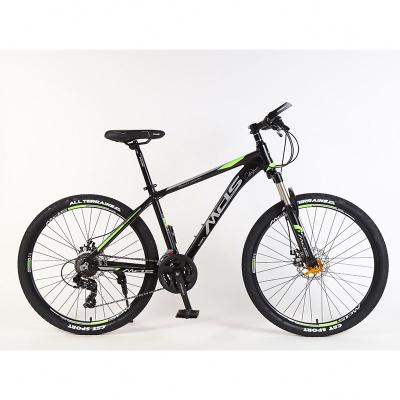 China Direct Selling Steel 24 Full Speed Transmission Mountain Bike Aluminum Alloy Frame Mountain Bicycles for sale