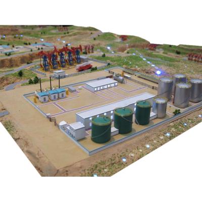 China Made according to the fine drawings the quality custom design model of industrial scale Geothermal Energy Model for sale