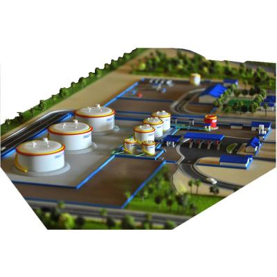 China Made according to Acrylic Design Industrial Scale Drawings Manufacturers Supply ABS Geothermal Energy Model for sale