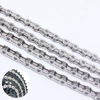 China 11 Speed Ultralight Silver 116L Cavity Mountain MTB Road Bike Chain Bicycle Chains Bicycle Chains Bike Parts RK1010 for sale