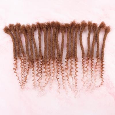 China VAST libertine |curly locs| curly ends 100 wholesale curly hair dreadlock ends location extensions with curly ends for sale