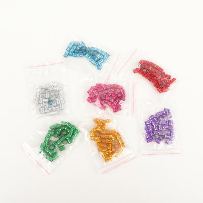 China HEFEI Metal Aluminum VAST Drop Shipping Colorful Dreadlock Accessories Dreadlock Beads Hair Beads For Braids for sale