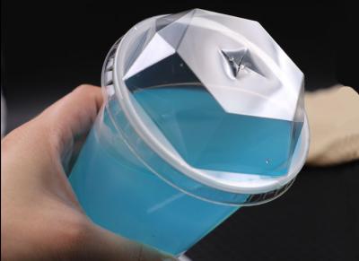 Chine Couvercles de Diamond Style Clear Plastic Dome, couvercle en plastique d'ANIMAL FAMILIER jetable pour des tasses de thé de bulle à vendre