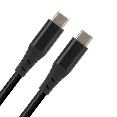 China High Speed 10Gbps MP3/MP4 Player Type C To Type C Charger 100W/5A Cable For PD Docking Station/Hard Drive/MacBook Pro for sale