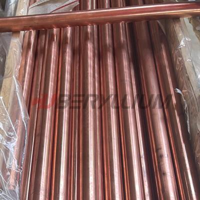 China High Hardness Chromium Zirconium Copper Round Bars For Welding Wheels en venta