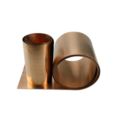 China C17410 Beryllium Copper Strip ASTM B768 0.35x200mm For Spring Contacts for sale