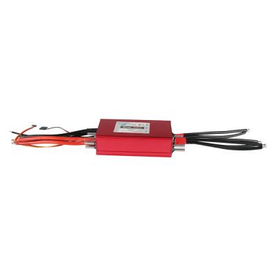 China Mosfet sin cepillo impermeable rojo 22S 400A de salida del alto voltaje para el barco de la afición de RC en venta