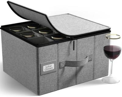 中国 Sorbus China Storage Containers Hard Shell - Glass & Dish Storage Containers for Transport, Moving, 販売のため