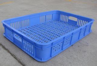 China Malaysia EURO Stack Plastic vented crates& containers & boxes 600*400*100MM&Bread Crates for sale