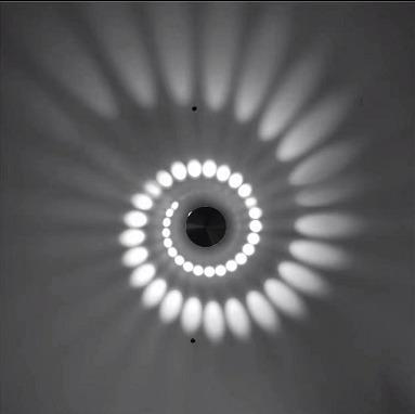 China Modern Design Modern Round 3W Led Wall Lamp for sale